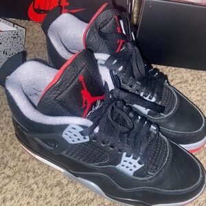 Size 8 - Air Jordan 4 Retro Bred Reimagined